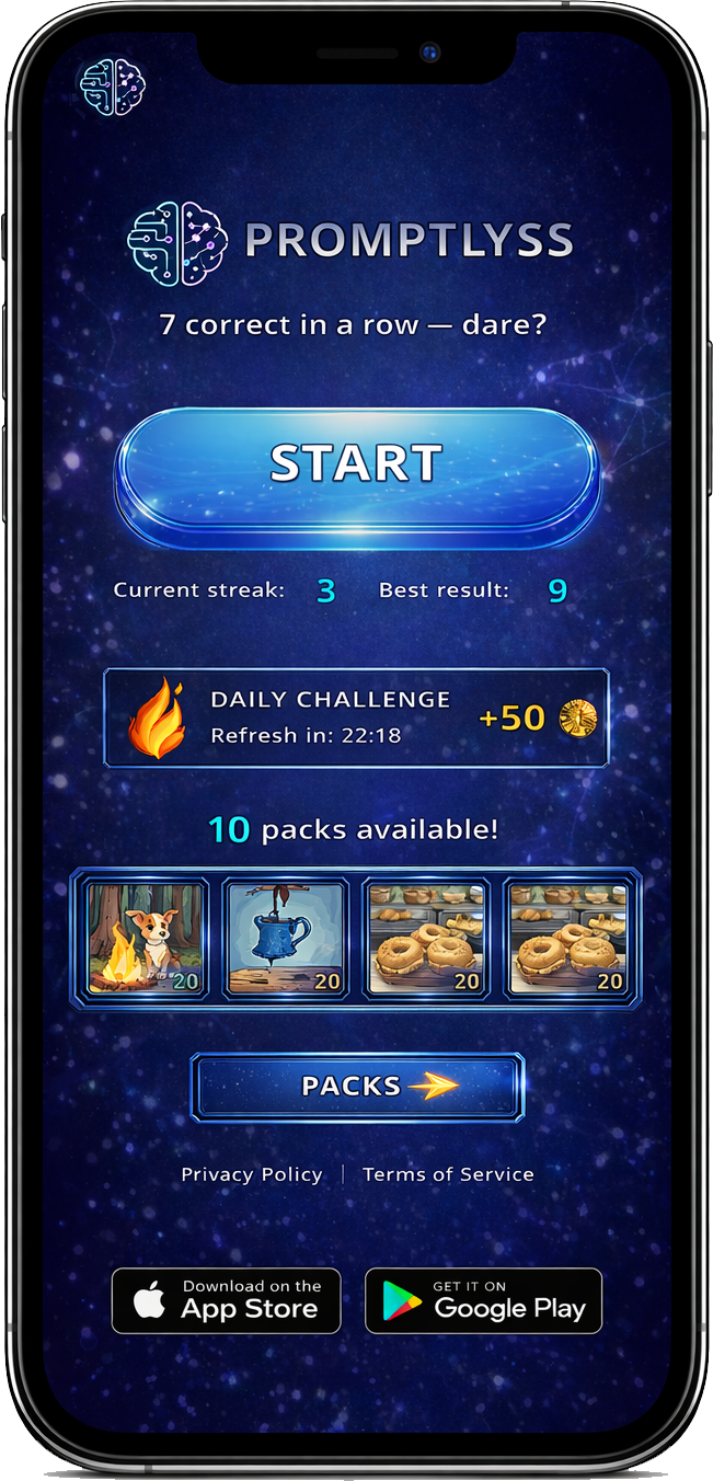 Promptlyss game screenshot